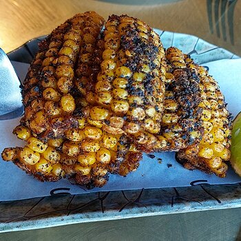 Corn ribs, shio combu, smoked paprika