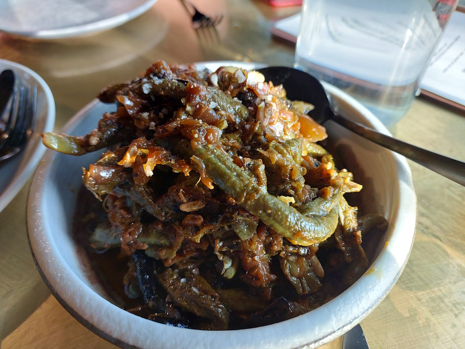 Braised Snake Beans With Sofrito