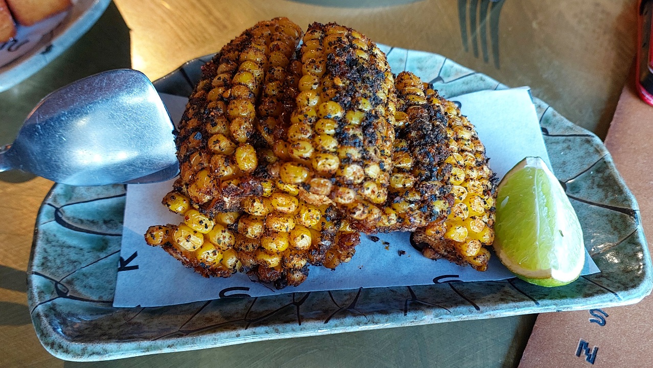 Corn ribs, shio combu, smoked paprika