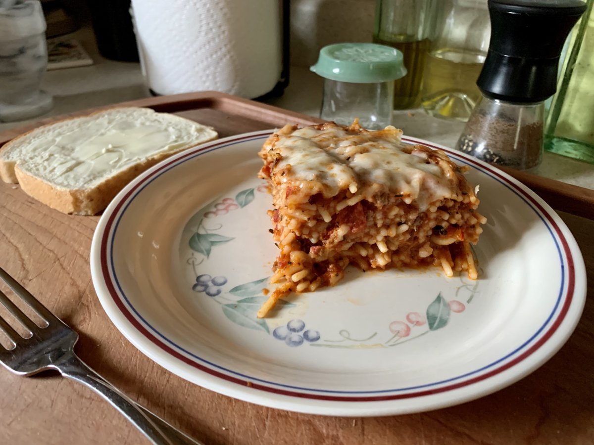 Last Of The Skillet Spaghetti